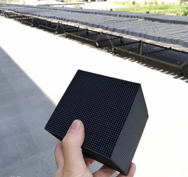 Honeycomb activated carbon