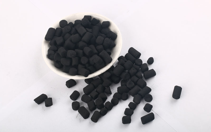 Impregnated activated carbon